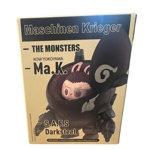 Maschinen Krieger S.A.F.S Darksteel Collectible Figure by Pop Mart